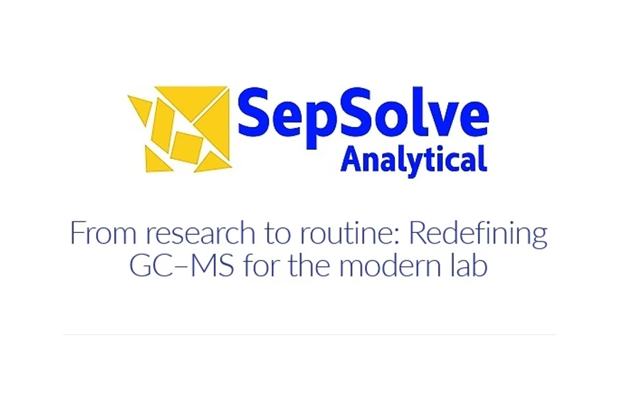 SepSolve: From research to routine: Redefining GC‒MS for the modern lab 