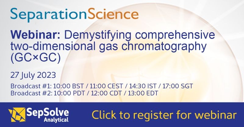 Separation Science: Demystifying comprehensive two-dimensional gas chromatography (GC×GC)