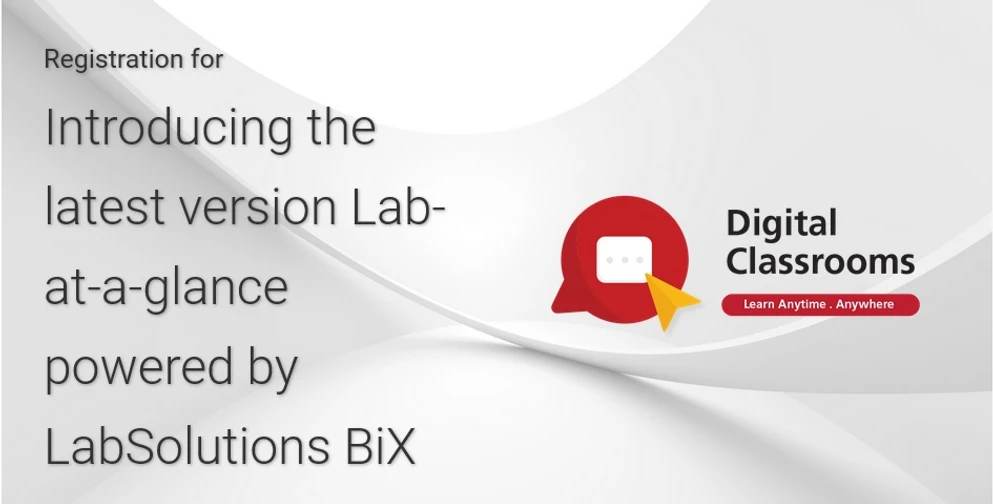Shimadzu: Introducing the latest version Lab-at-a-glance powered by LabSolutions BiX