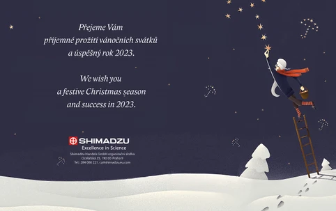 Příjemné vánoční svátky a úspěšný rok 2023 od Shimadzu