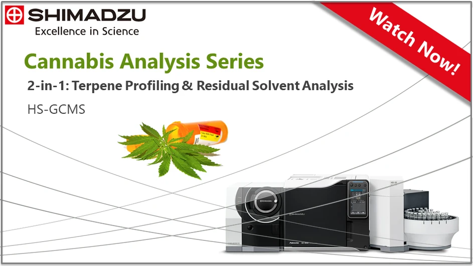 Shimadzu: Shimadzu Cannabis Analysis Series - Terpenes & Residual Solvents