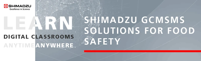 Shimadzu GCMSMS Solutions for Food Safety