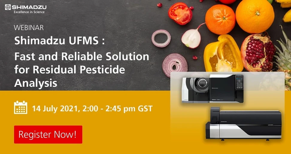 Shimadzu: Shimadzu UFMS: Fast and Reliable Solution for Residual Pesticide Analysis