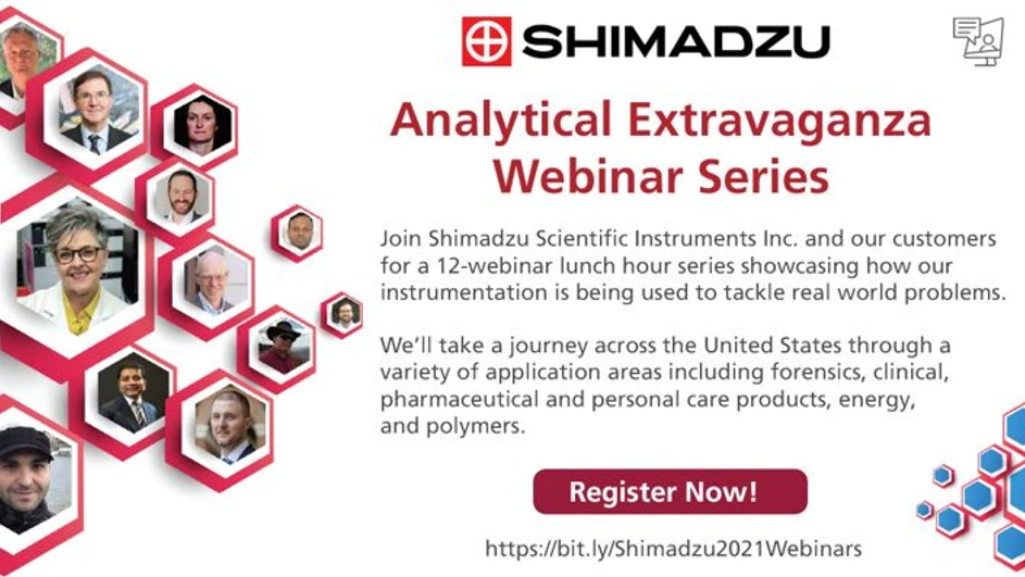 Shimadzu: Analytická  Extravaganza série Webinářů