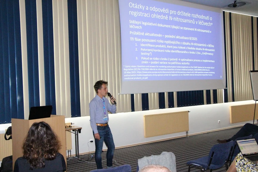 Škola hmotnostní spektrometrie: 26. Škola MS 2025 - Stanovení N-nitrosaminů v léčivech: Případová studie (Jakub Jireš)