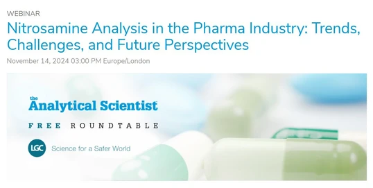 Nitrosamine Analysis in the Pharma Industry: Trends, Challenges, and Future Perspectives