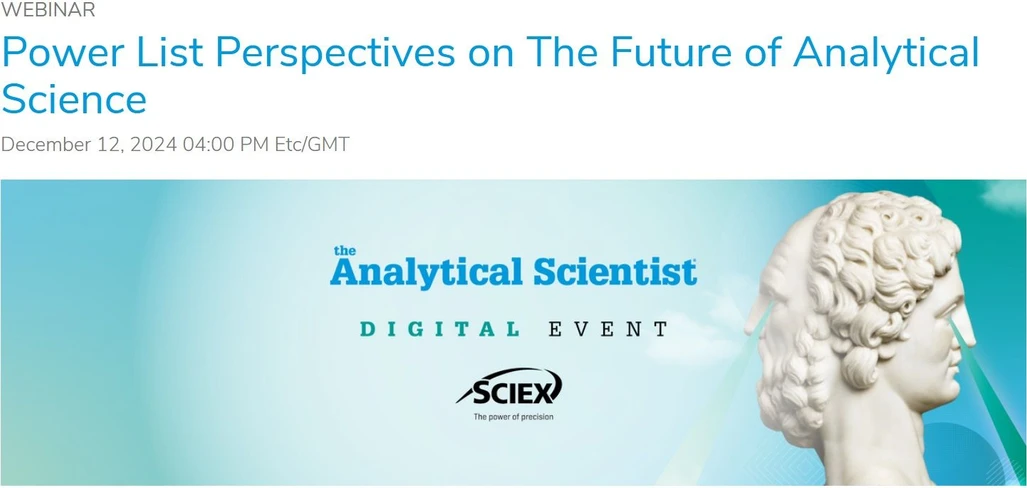 The Analytical Scientist: Power List Perspectives on The Future of Analy
