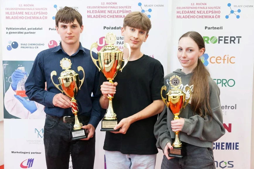 UPCE: Na Univerzitě Pardubice se soutěžilo o titul krále chemiků - Vítězové