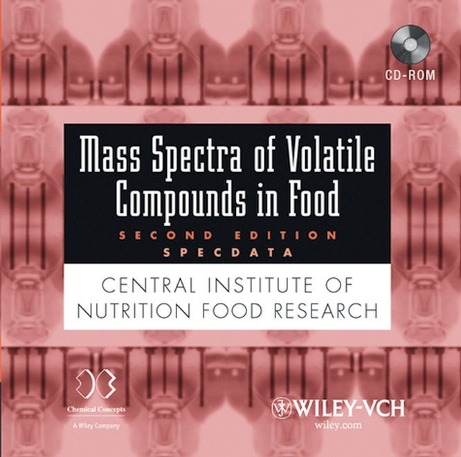 Wiley knihovna hmotnostních spektrer těkavých látek v potravinách, 2. vydání 