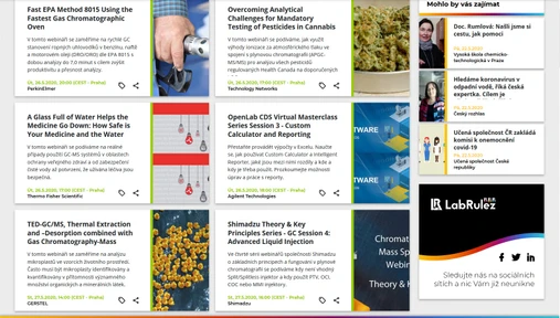 GC a GCMS webináře - 22. týden