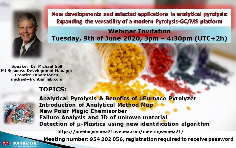 Frontier Lab: New developments and selected applications in analytical pyrolysis: Expanding the versatility of a modern Pyrolysis-GC/MS platform