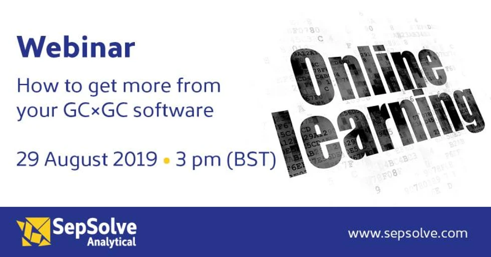 SepSolve: The latest innovations in GCxGC software: What can ChromSpace do for you?